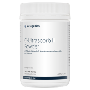 Metagenics C-Ultrascorb II Powder Oral Powder Orange Flavour 250 g