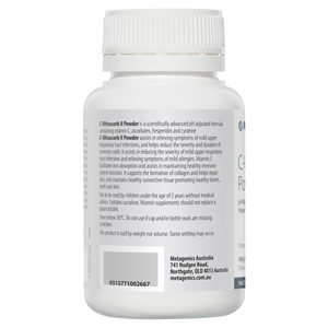 Metagenics C-Ultrascorb II Powder Oral Powder Orange Flavour 100 g