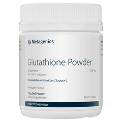 Metagenics Glutathione Powder Oral Powder Pineapple Flavour 75 g