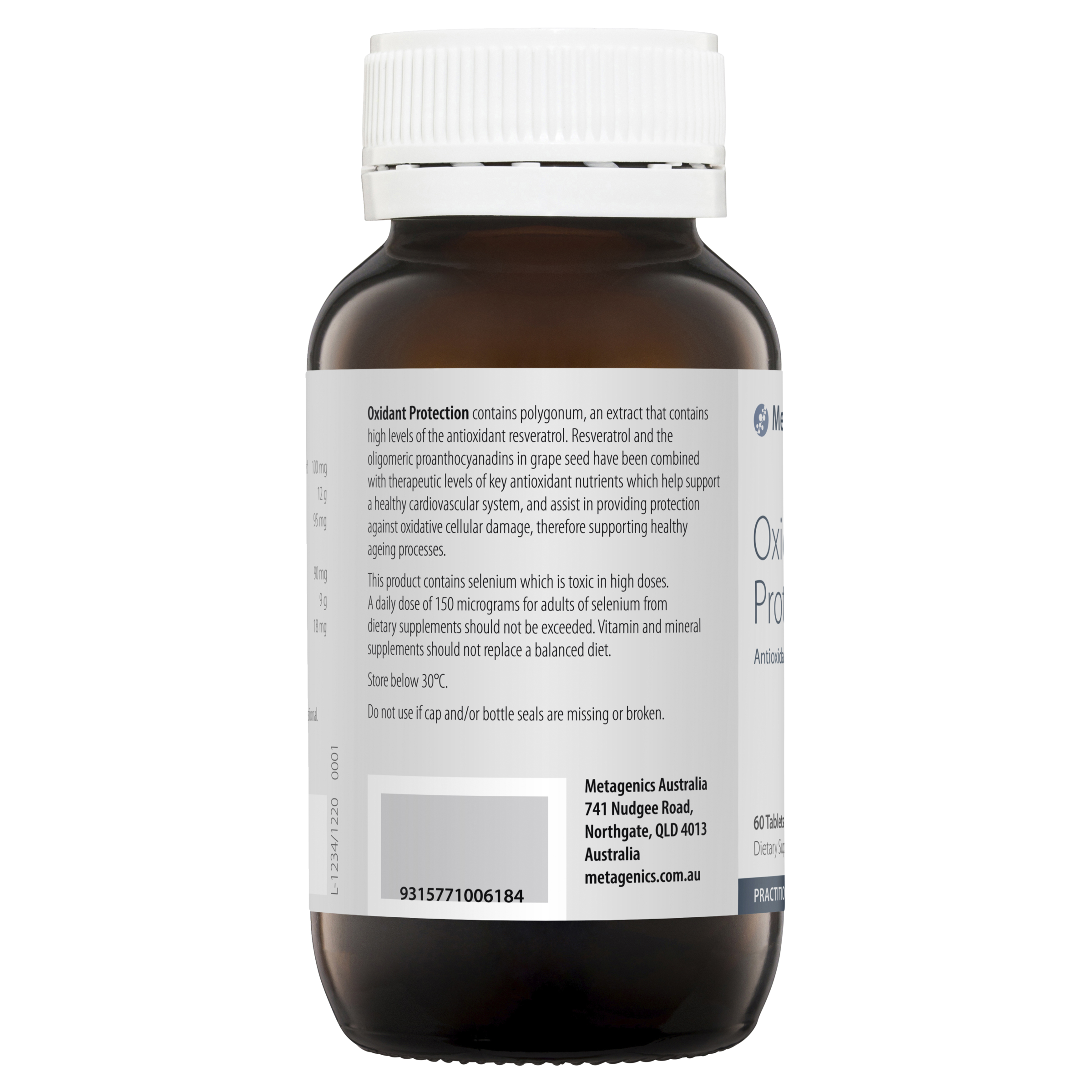 Metagenics Oxidant Protection 60 Tablets