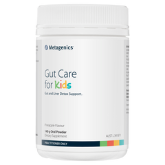 Metagenics Gut Care for Kids Oral Powder Pineapple Flavour 140 g