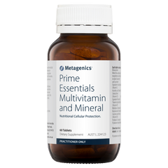 Metagenics Prime Essentials Multivitamin and Mineral 60 Tablets