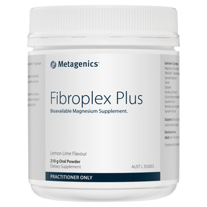 Metagenics Fibroplex Plus Oral Powder Lemon Lime Flavour 210 g