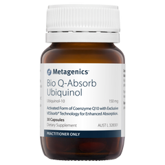 Metagenics Bio Q-Absorb Ubiquinol 30 Capsules