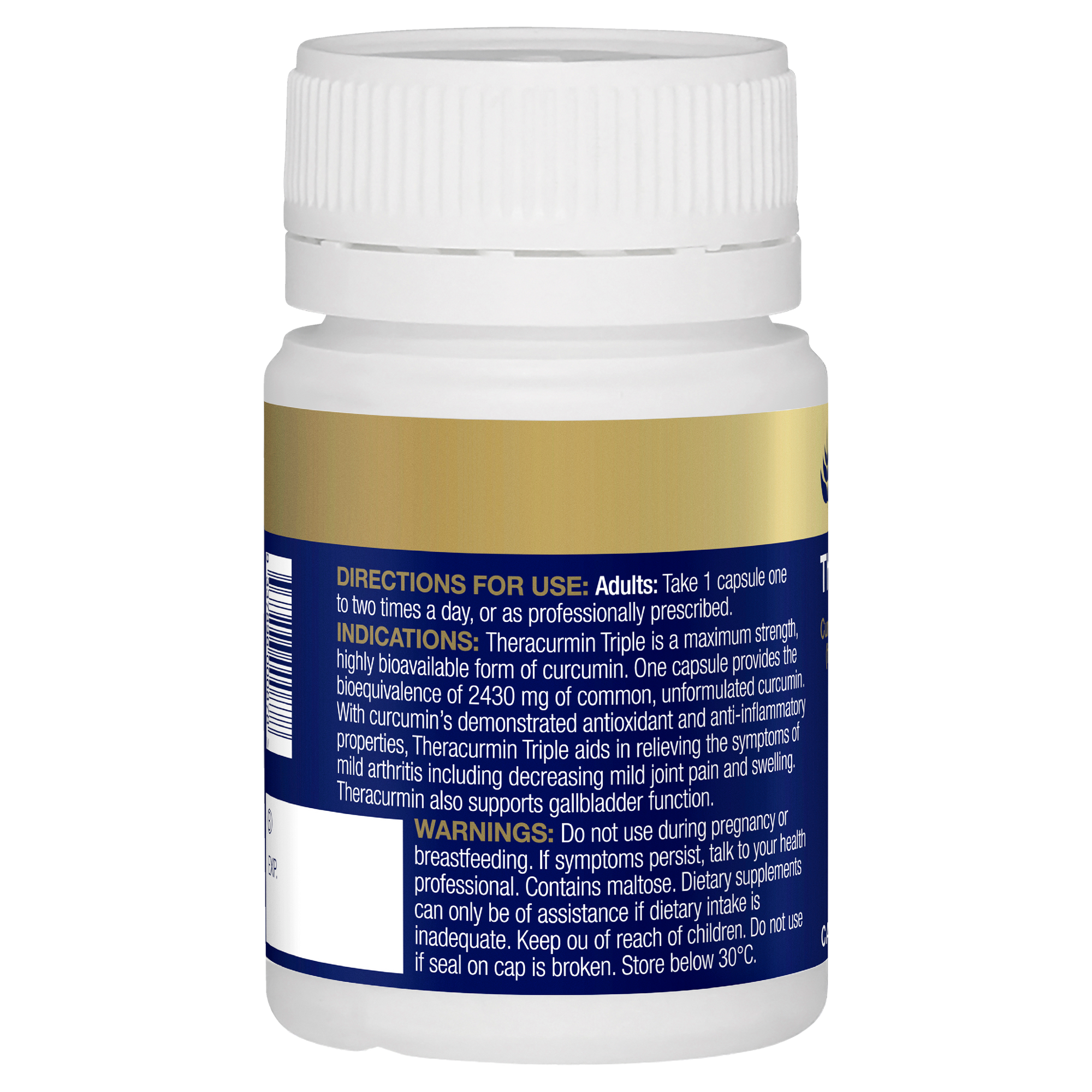 BioCeuticals Theracurmin Triple 30 Capsules