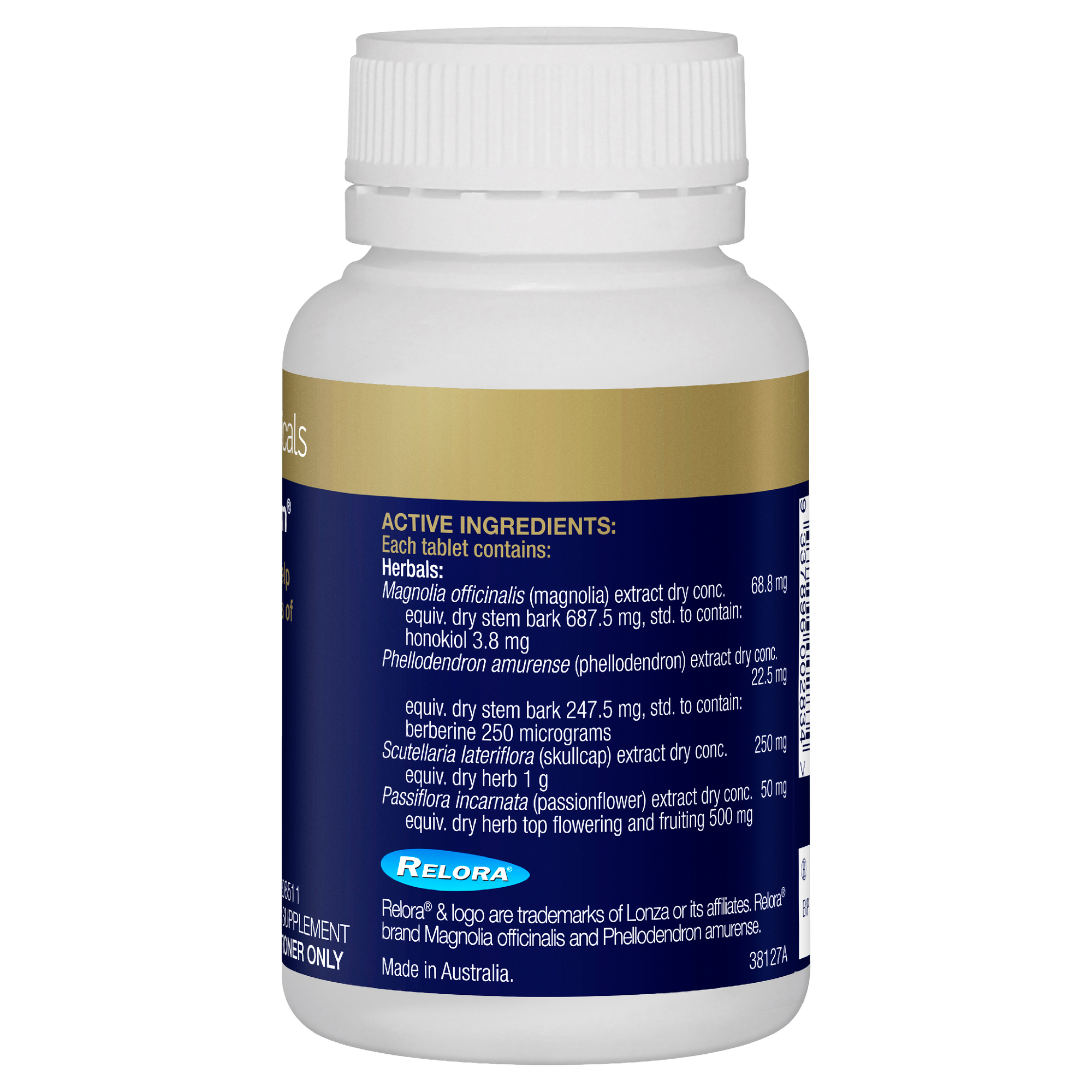 BioCeuticals RestoraCalm® 60 Tablets