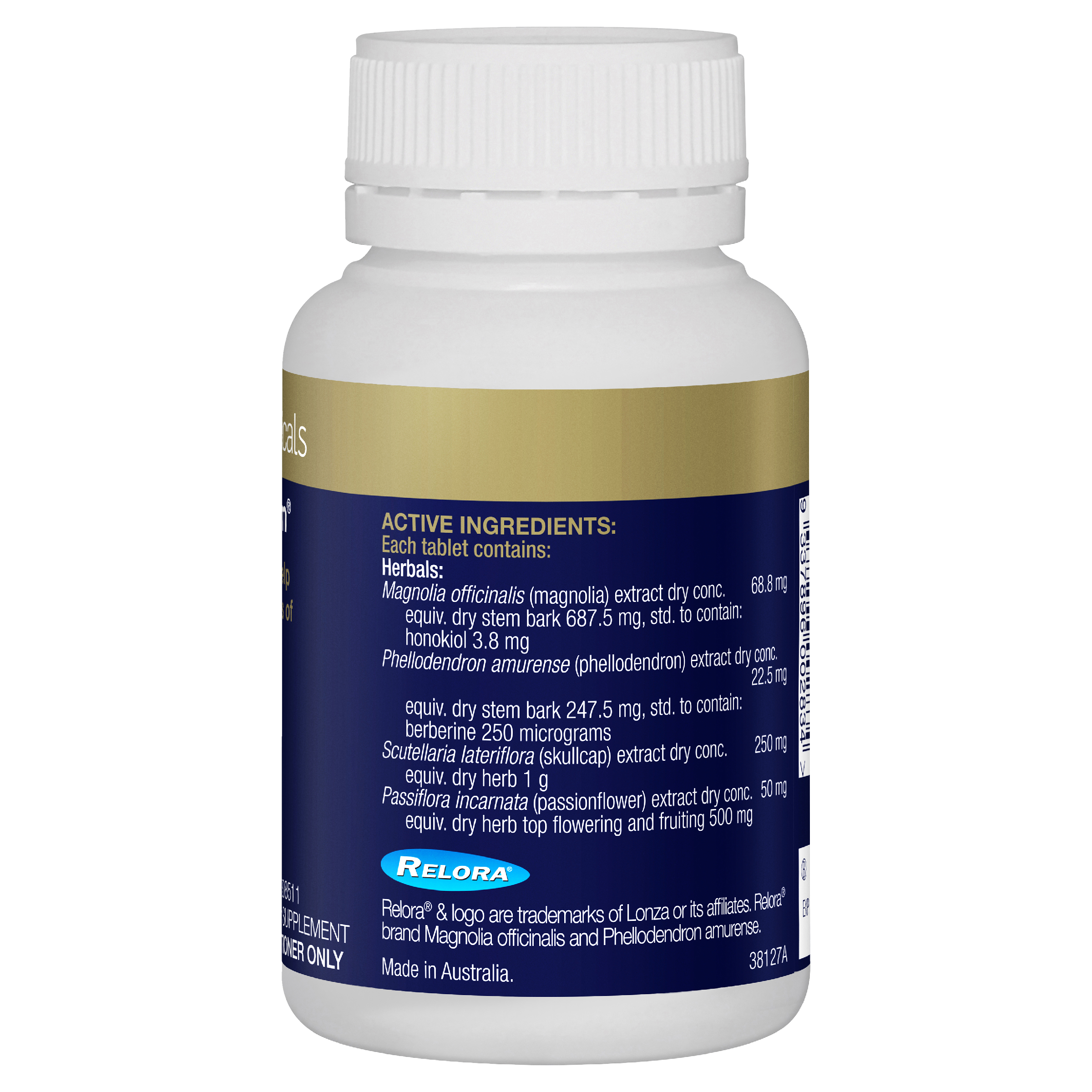 BioCeuticals RestoraCalm® 60 Tablets
