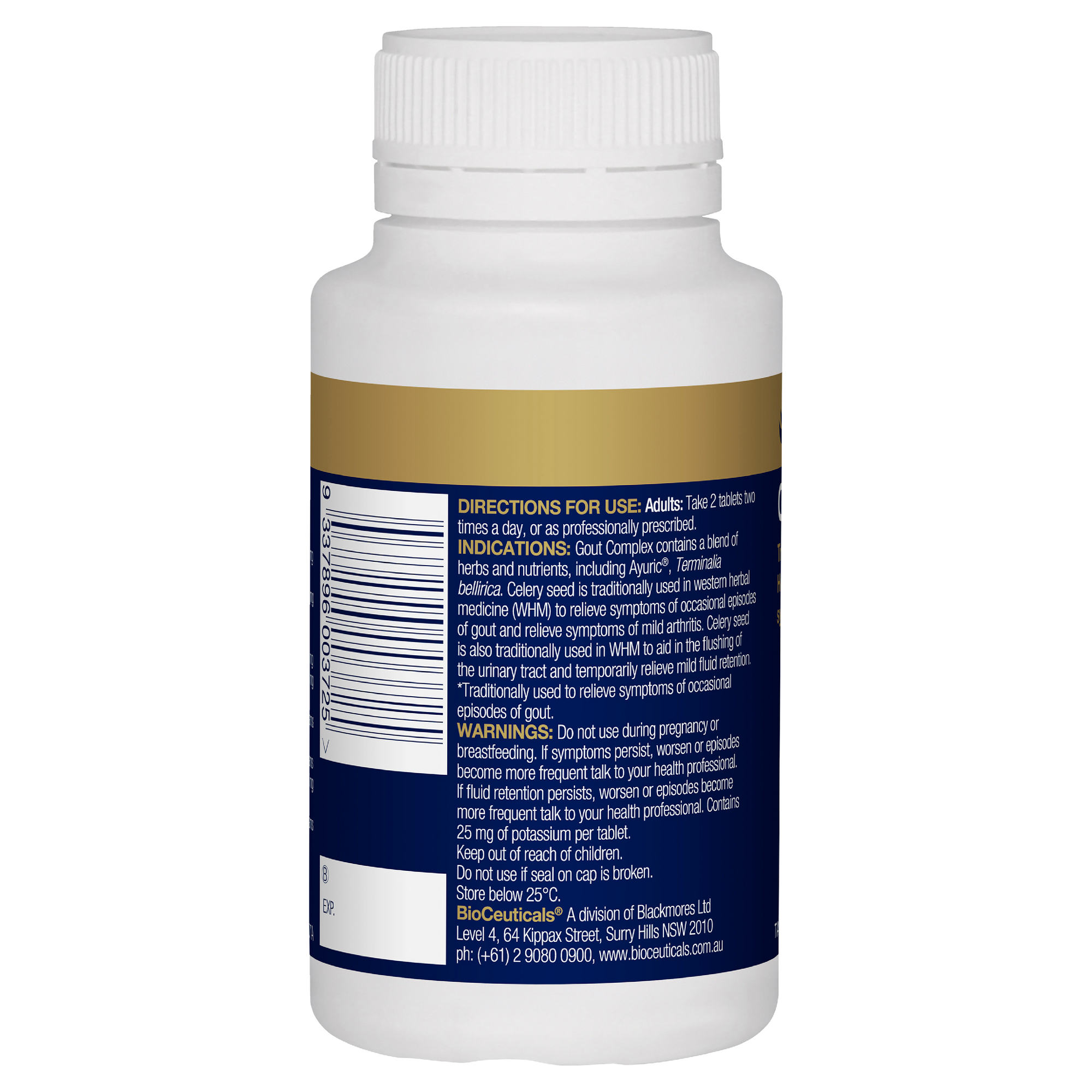 BioCeuticals Gout Complex 90 Tablets