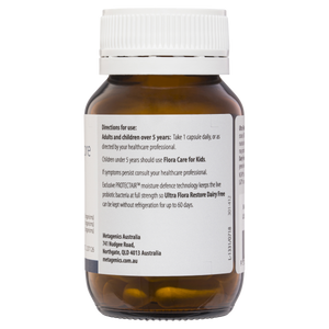 Metagenics Ultra Flora Restore Dairy Free Capsules