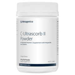 Metagenics C-Ultrascorb II Powder Oral Powder Orange Flavour 250 g