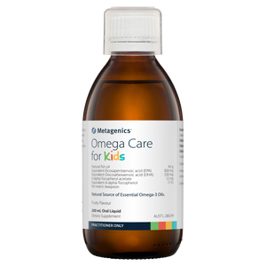 Metagenics Omega Care for Kids Oral Liquid Fruity Flavour 200 mL