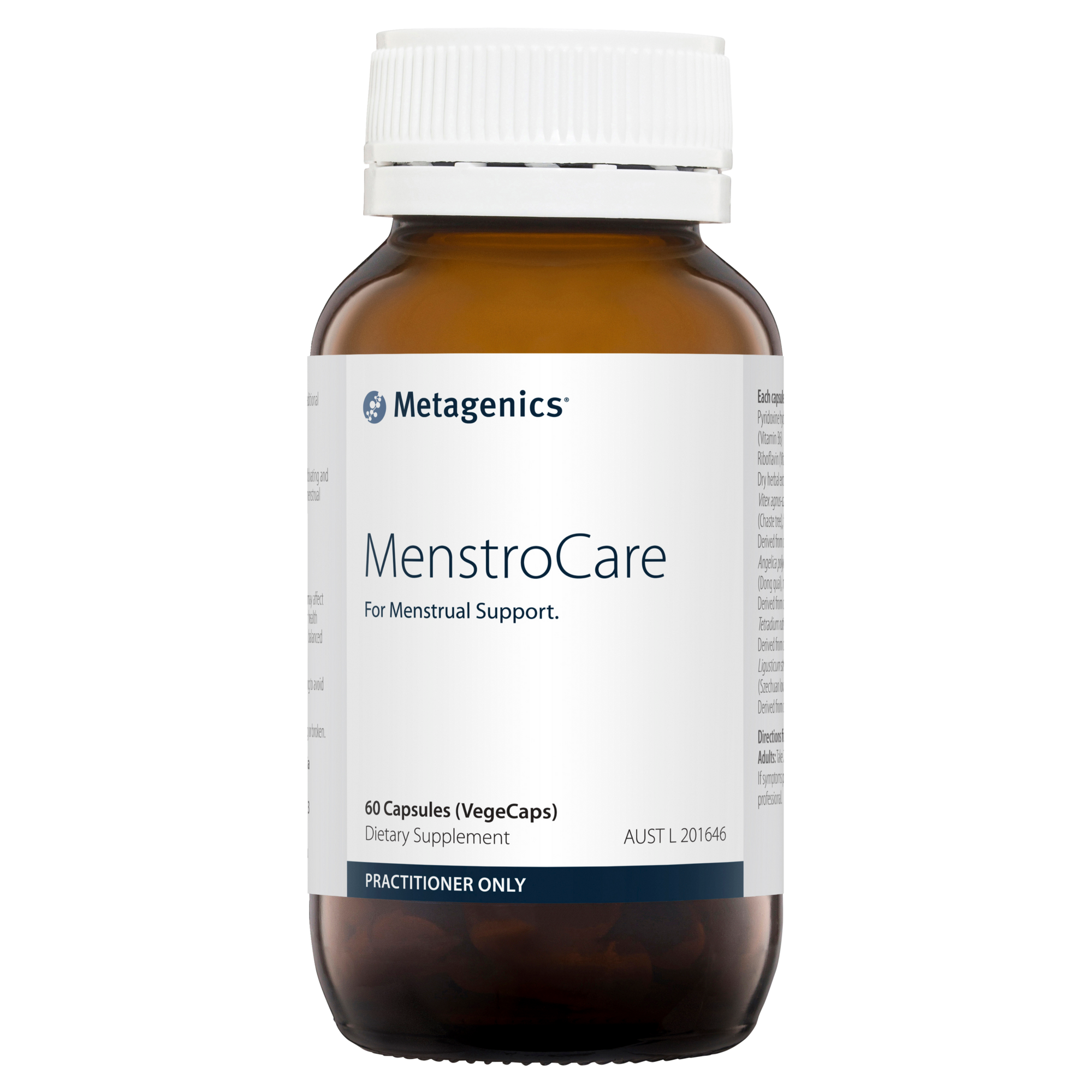 Metagenics MenstroCare 60 Capsules (VegeCaps)