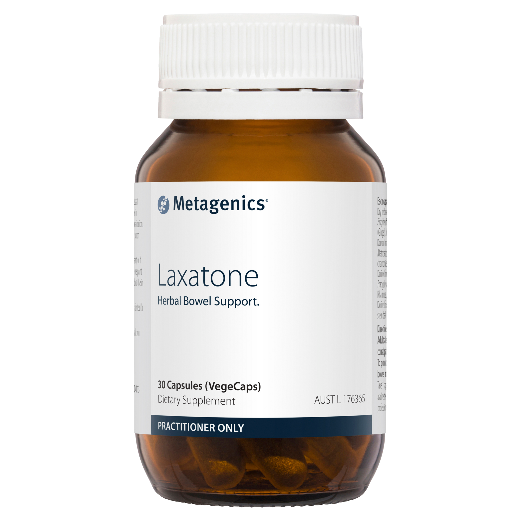 Metagenics Laxatone 30 Capsules (VegeCaps)