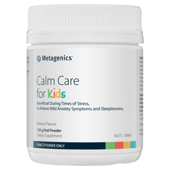Metagenics Calm Care for Kids Oral Powder Banana Flavour 120 g