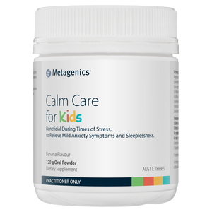 Metagenics Calm Care for Kids Oral Powder Banana Flavour 120 g