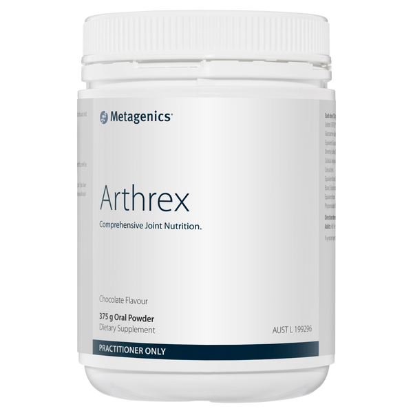 Metagenics Arthrex Oral Powder Chocolate Flavour 375 g Botanica Medicines