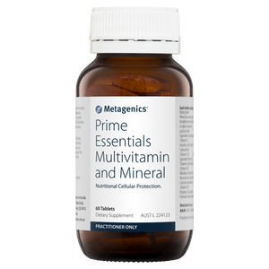 Metagenics Prime Essentials Multivitamin and Mineral 60 Tablets