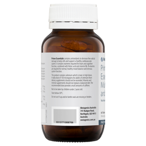 Metagenics Prime Essentials Multivitamin and Mineral 60 Tablets