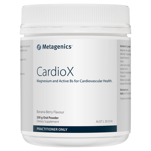 Metagenics CardioX Oral Powder Banana Berry Flavour 200 g