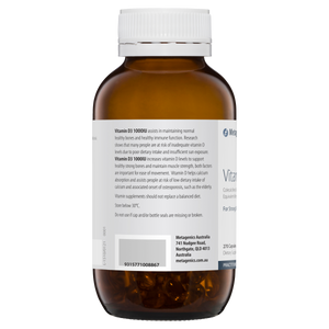 Metagenics Vitamin D3 1000IU 270 Capsules
