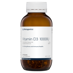 Metagenics Vitamin D3 1000IU 270 Capsules
