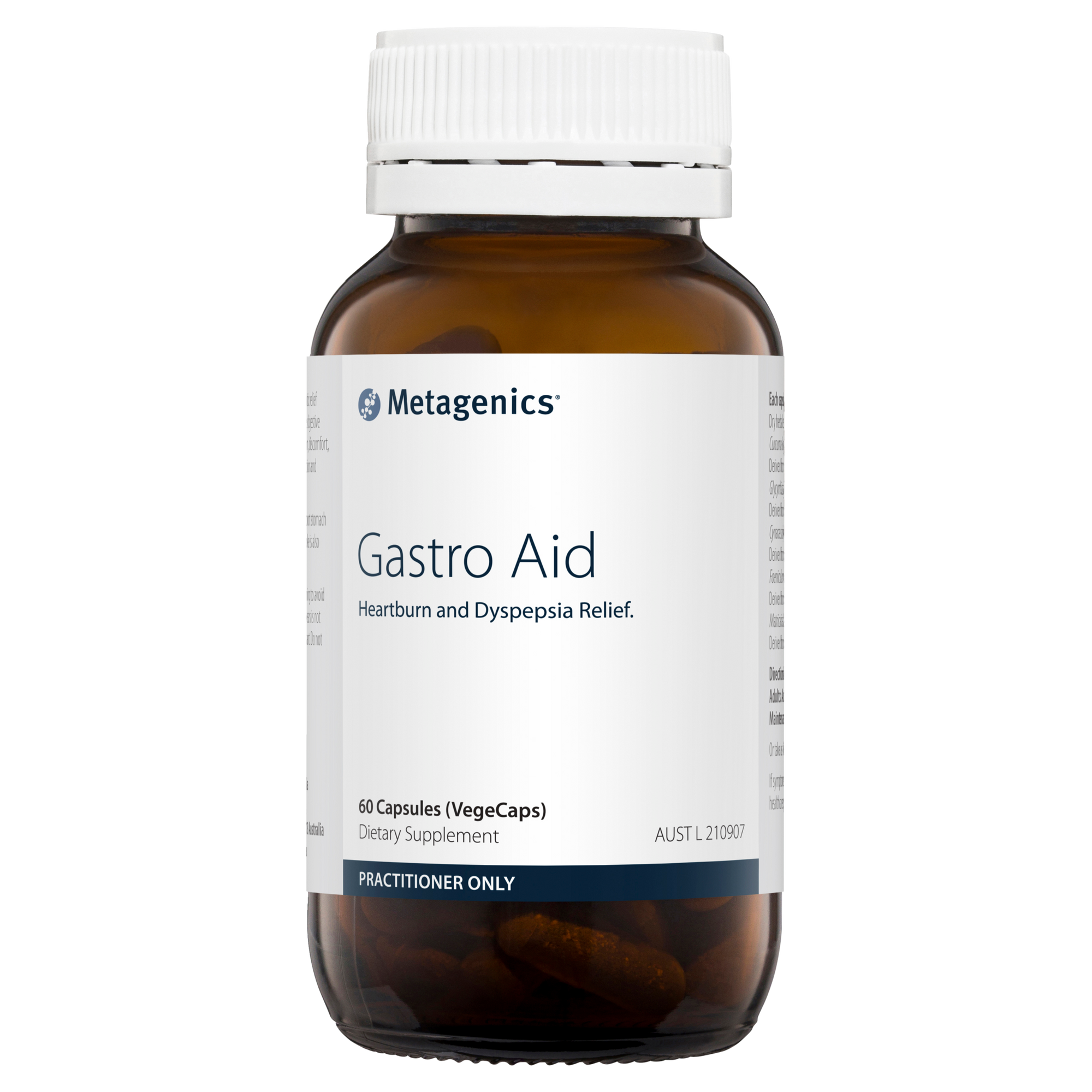 Metagenics Gastro Aid 60 Capsules (VegeCaps)