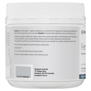 Metagenics FemmeX Oral Powder Lemon Lime Flavour 252 g