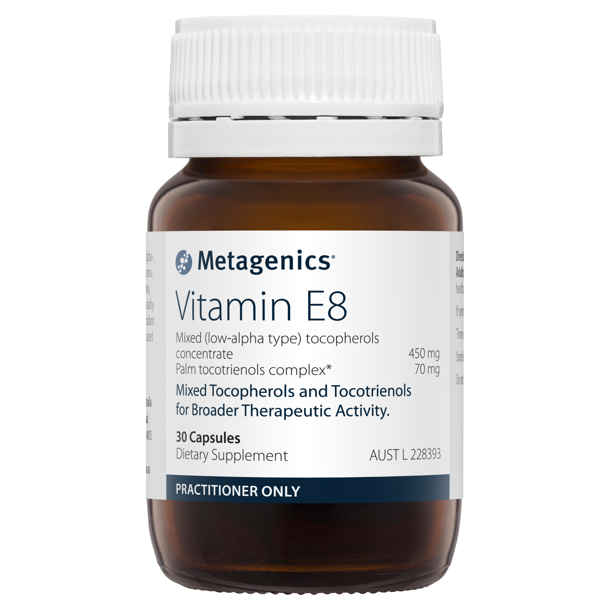Metagenics Vitamin E8 30 Capsules