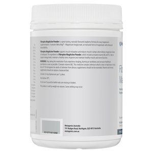 Metagenics Fibroplex MagActive Powder Oral Powder Raspberry Flavour