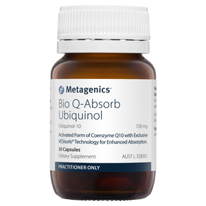 Metagenics Bio Q-Absorb Ubiquinol 30 Capsules