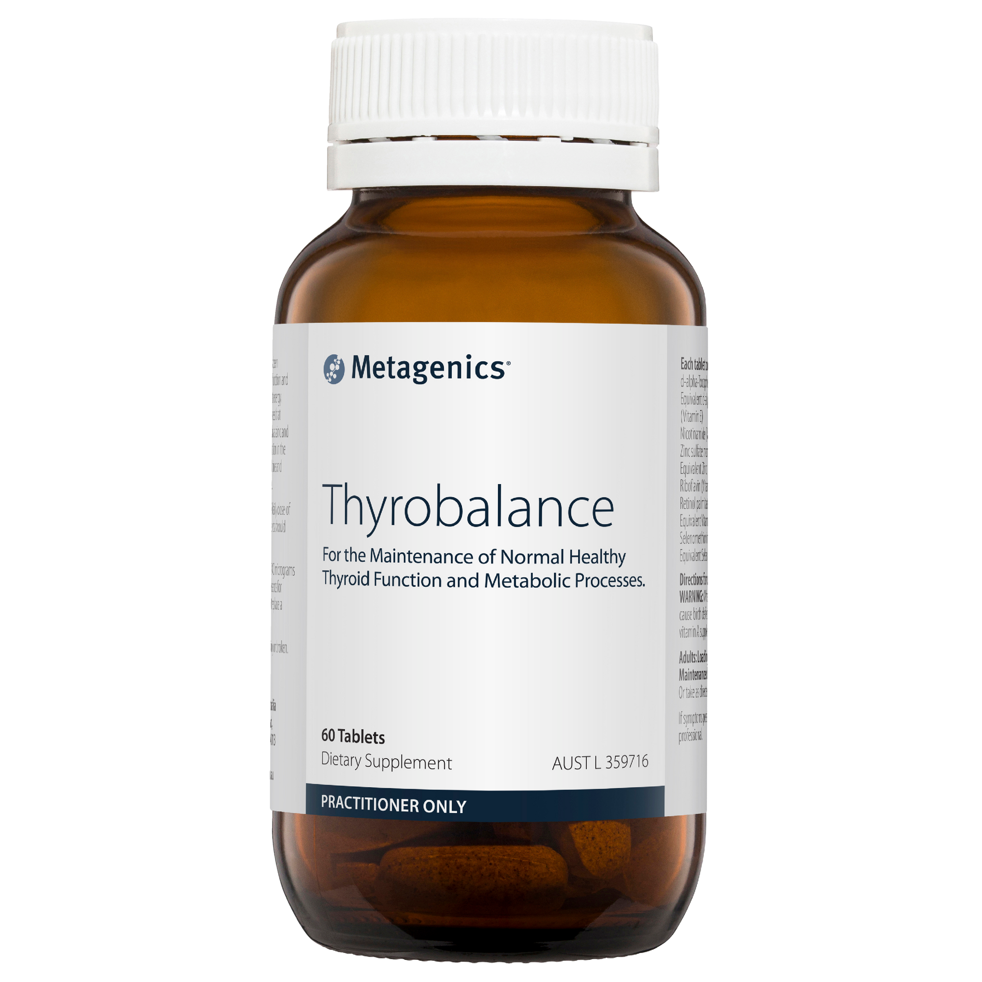 Metagenics Thyrobalance 60 Tablets