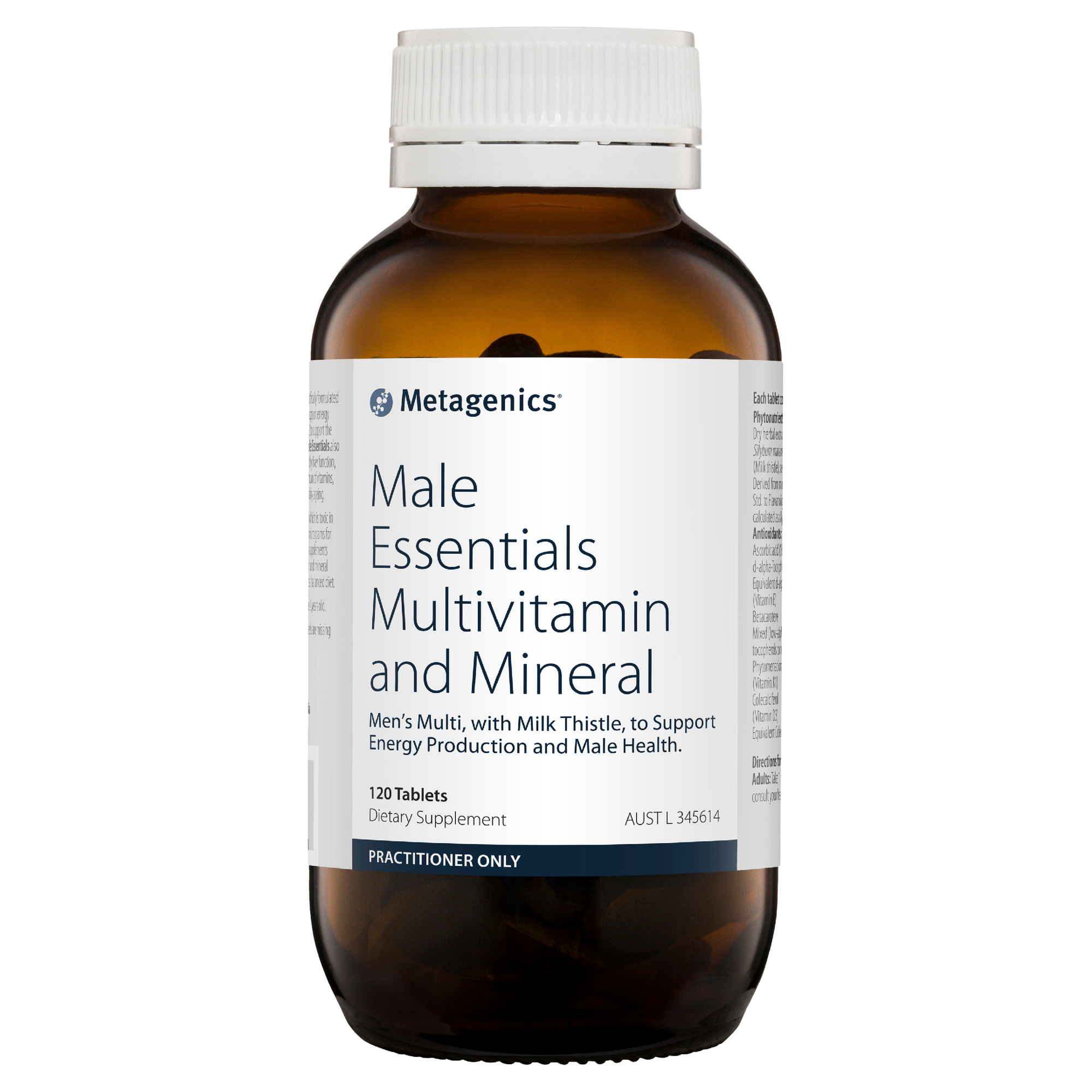 Metagenics Male Essentials Multivitamin and Mineral Tablet