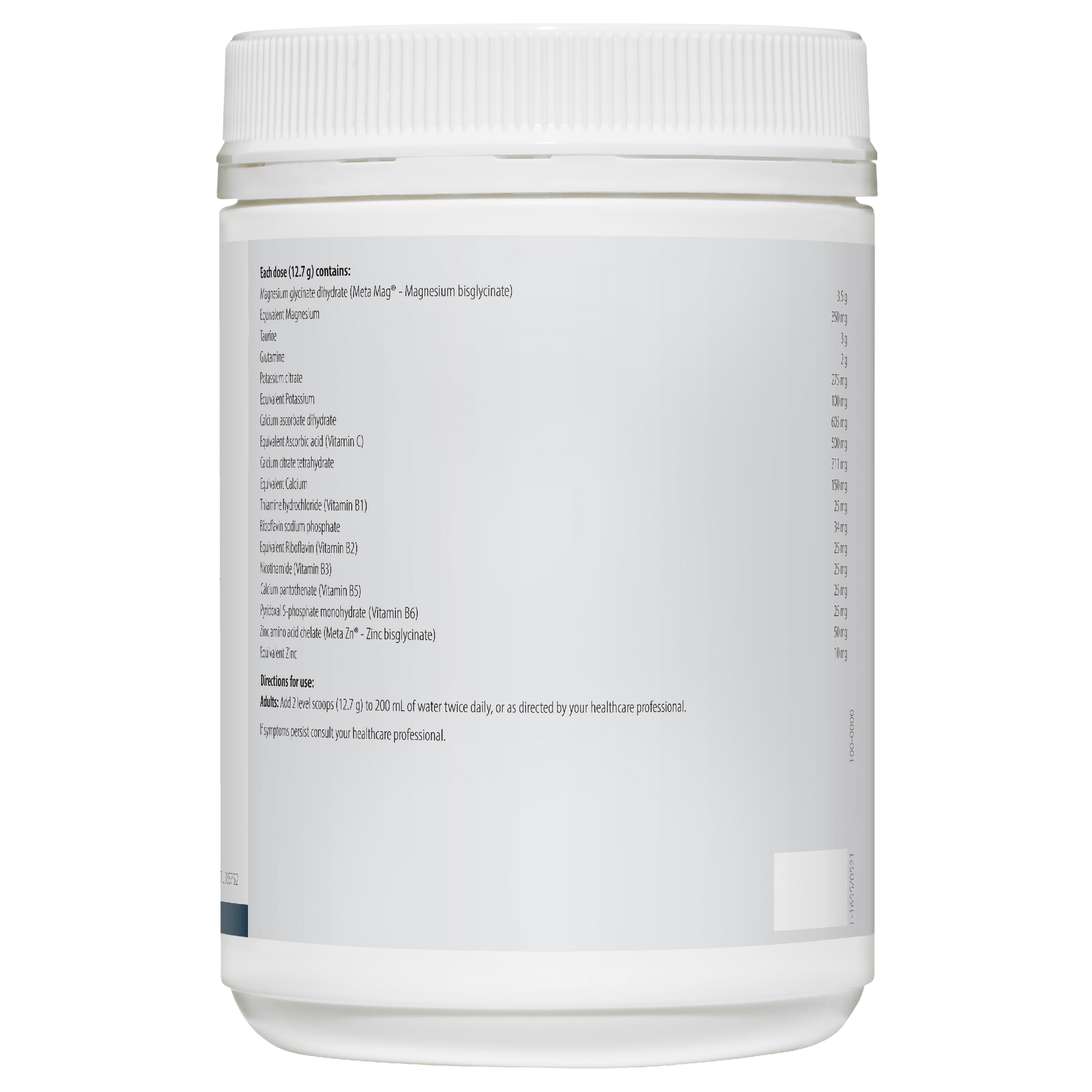 Metagenics CalmX Oral Powder Tropical Flavour 482 g