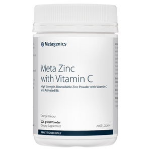 Metagenics Meta Zinc With Vitamin C Oral Powder Orange