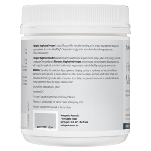 Metagenics Fibroplex MagActive Powder Neutral Flavour