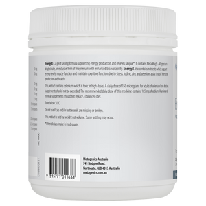 Metagenics EnergyX Oral Powder Tropical Flavour 200 g