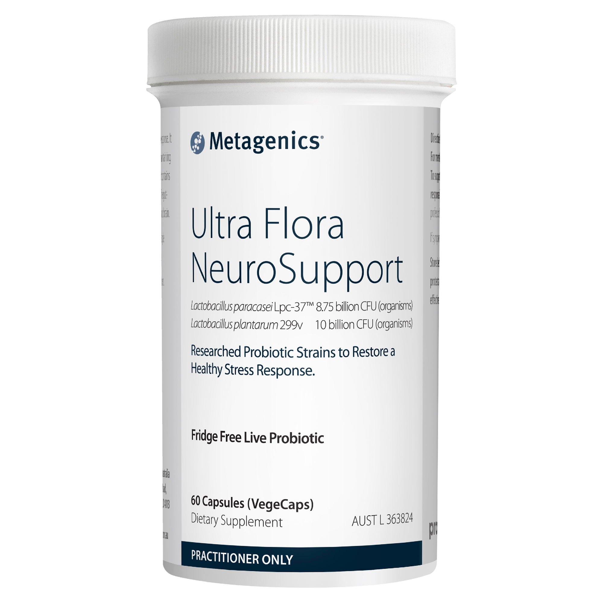 Metagenics Ultra Flora NeuroSupport 60 Capsules
