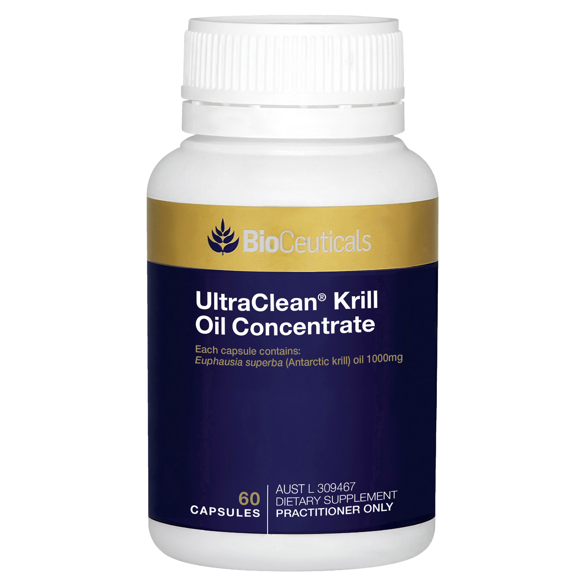 BioCeuticals UltraClean® Krill Oil Concentrate 60 Capsules
