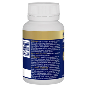 BioCeuticals Mega B Q10 60 Capsules