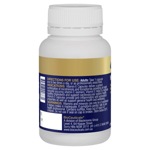 BioCeuticals Vitamin E Capsules 60 Capsules