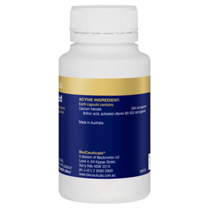 BioCeuticals Folinic Acid 120 Capsules