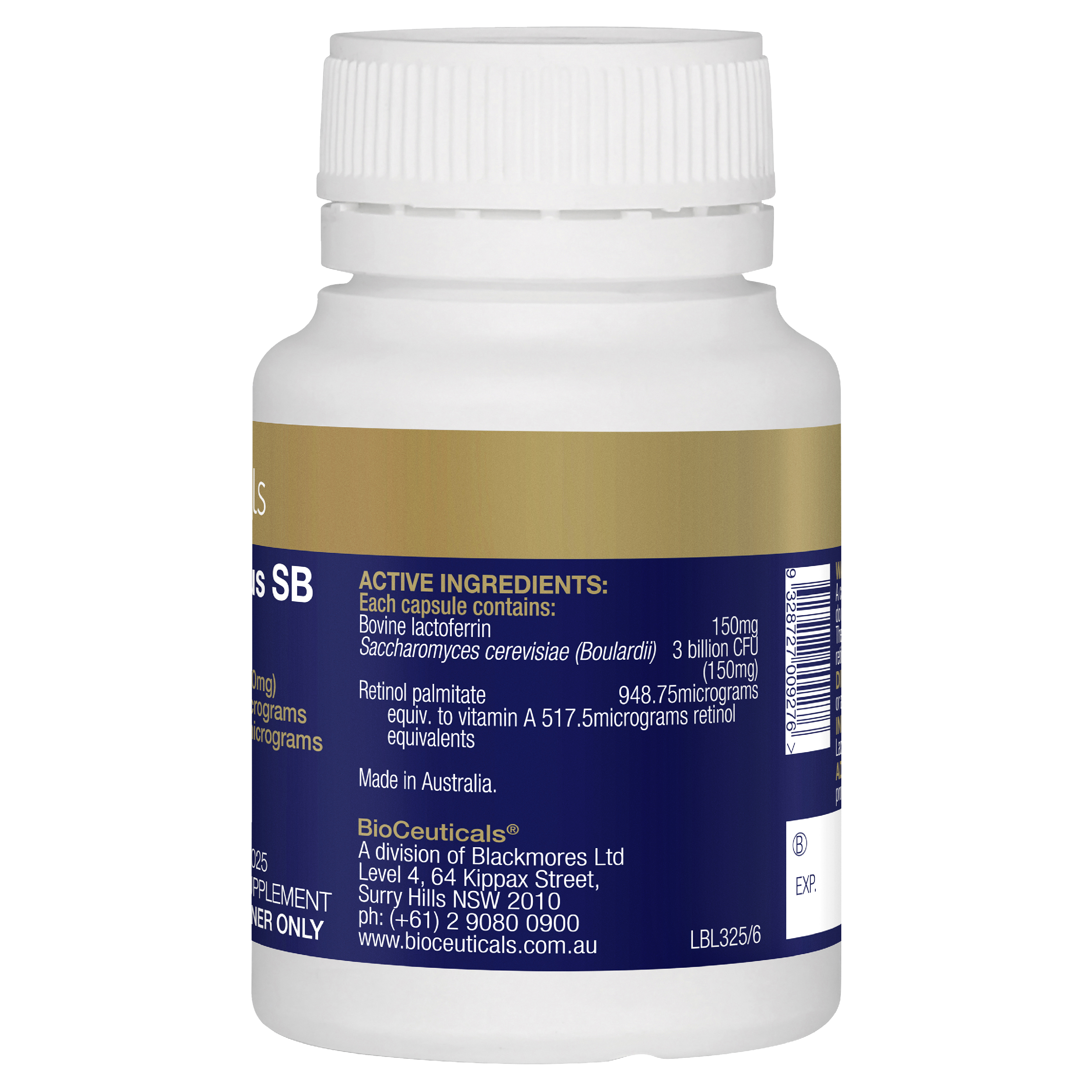 BioCeuticals Lactoferrin Plus SB 60 Capsules