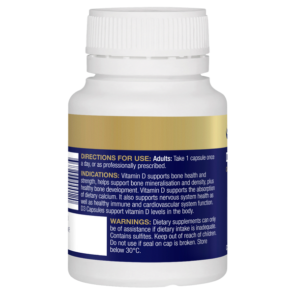 BioCeuticals D3 Capsules 60 Capsules Botanica Medicines