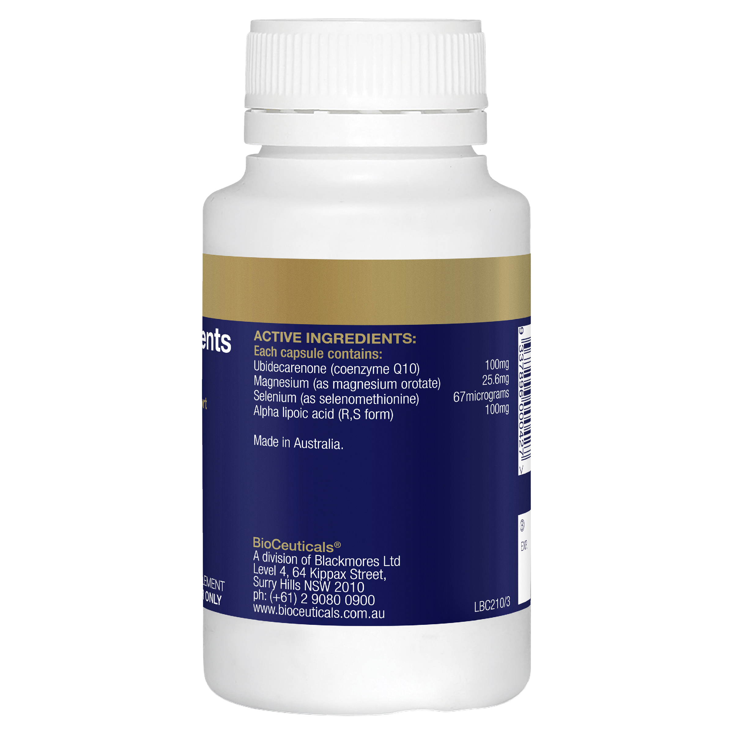 BioCeuticals CardioNutrients Forte 60 Soft Capsule