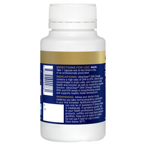 BioCeuticals UltraClean® DHA Omega 60 Capsules