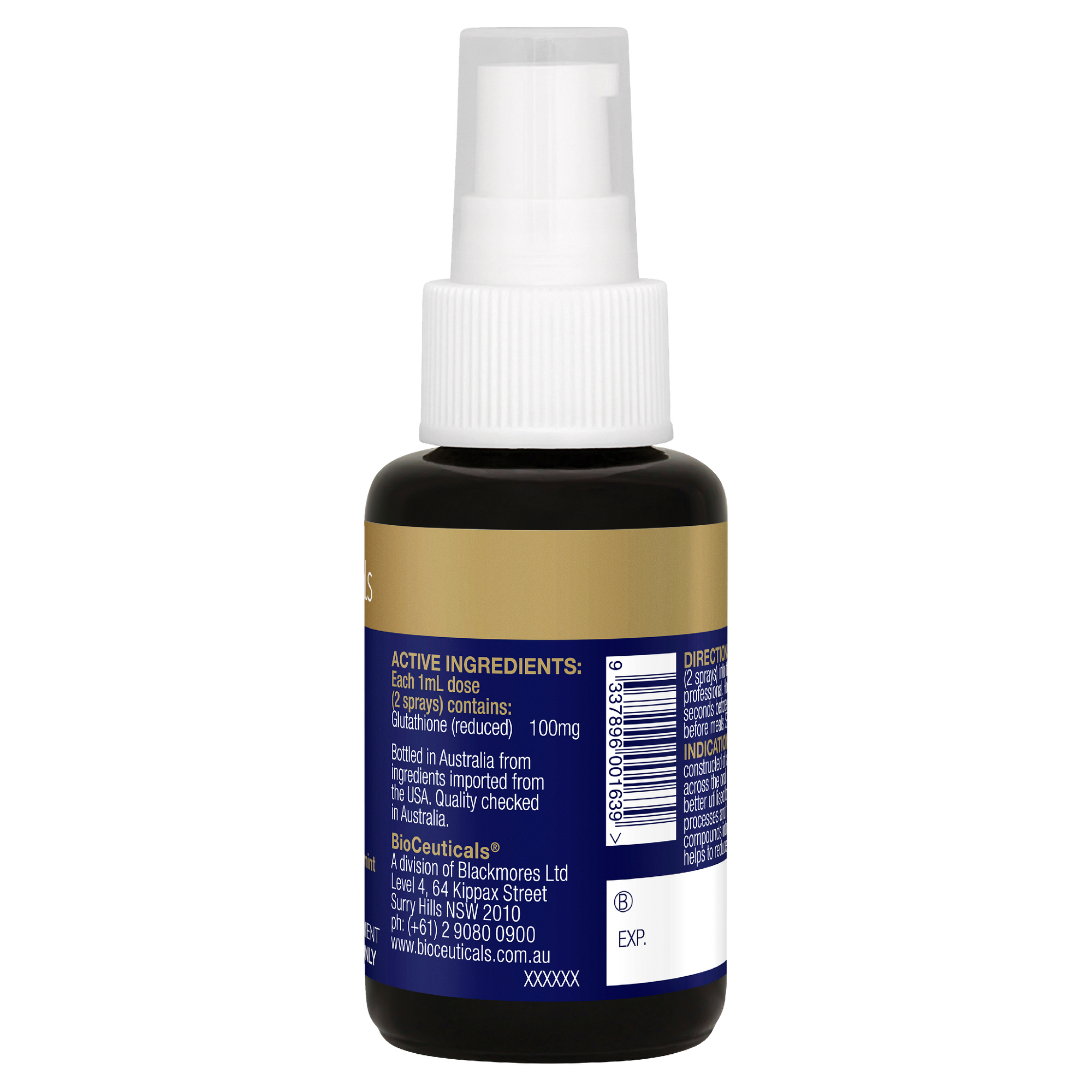 BioCeuticals Liposomal Glutathione 50mL - Botanica Medicines BioCeuticals Liposomal Glutathione 50mL - Botanica Medicines