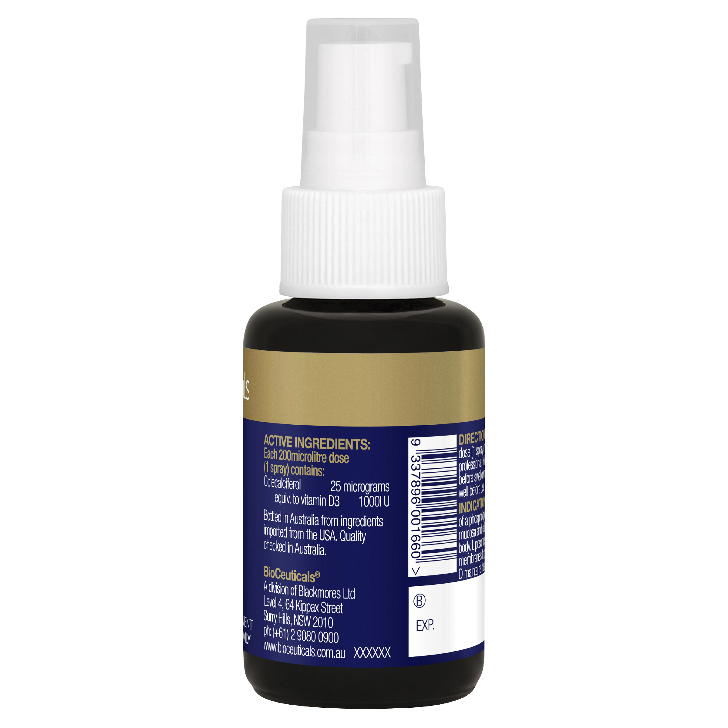 BioCeuticals Liposomal D3 50mL