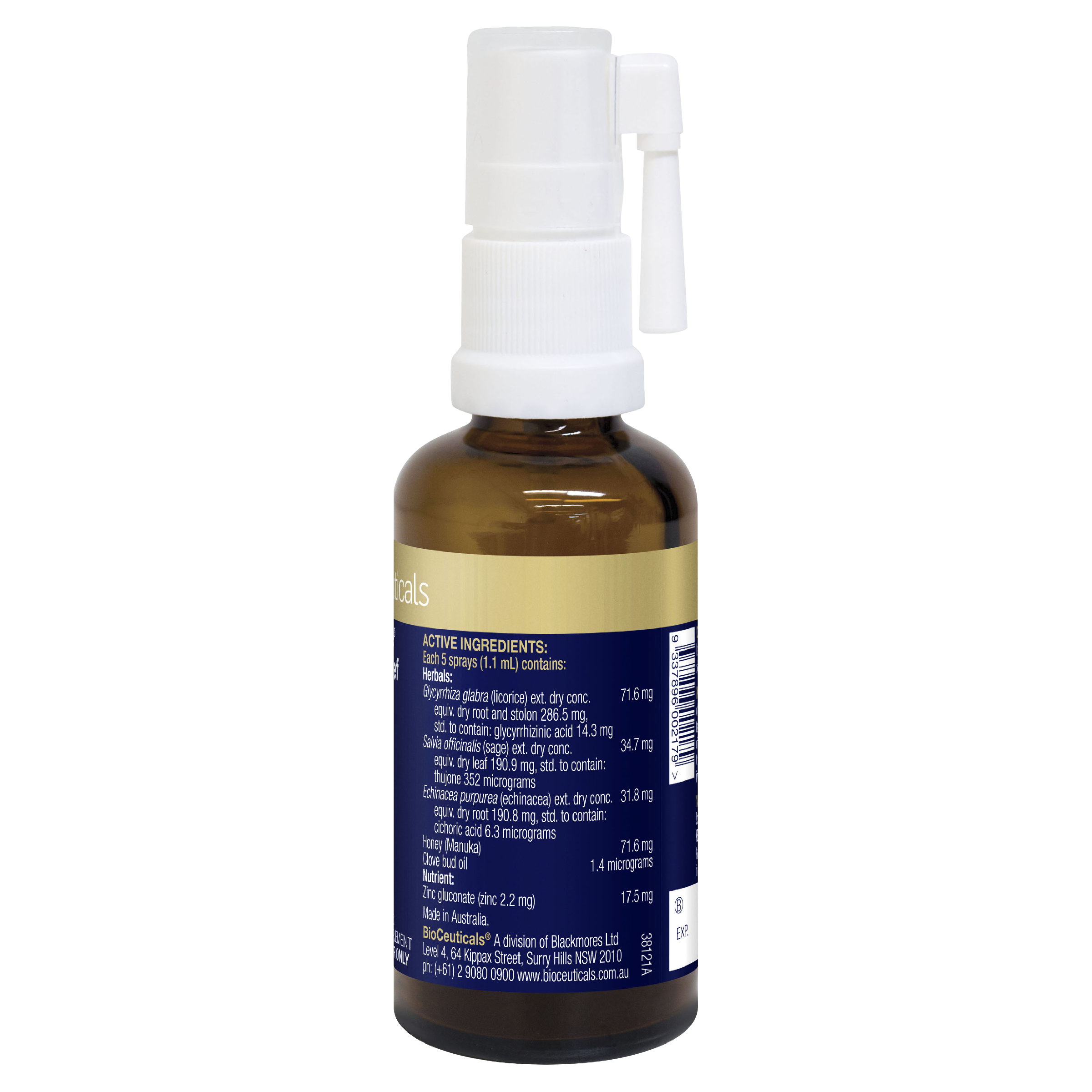 BioCeuticals ArmaForce® Throat Relief 50mL