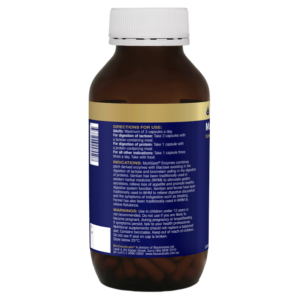 BioCeuticals MultiGest® Enzymes Botanica Medicines