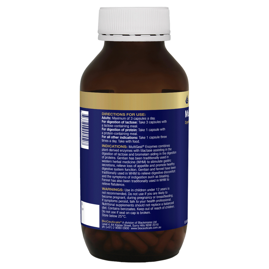 BioCeuticals MultiGest® Enzymes Botanica Medicines